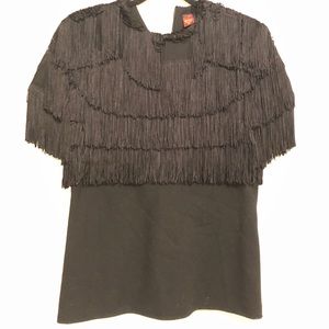 Gorgeous vintage flapper shirt. Size 8.